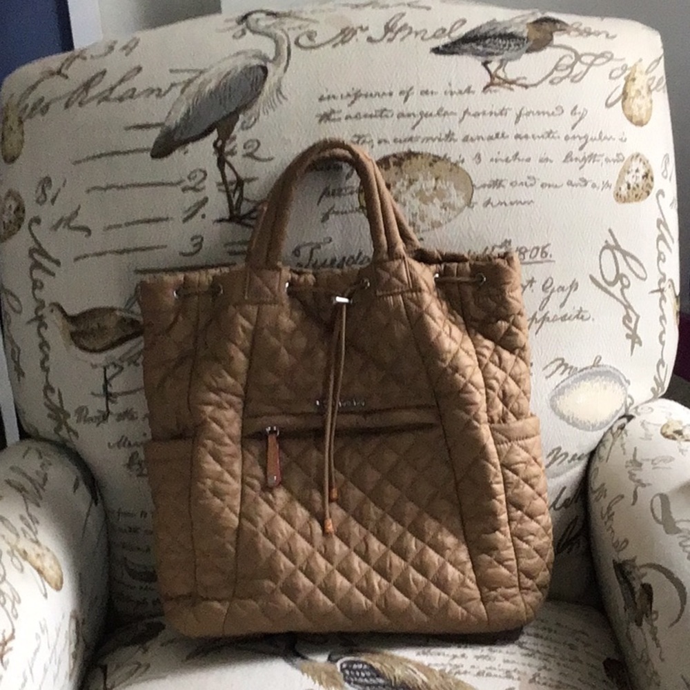 MZ Wallace Carmel Metro Convertible Backpack/Tote Pouch included